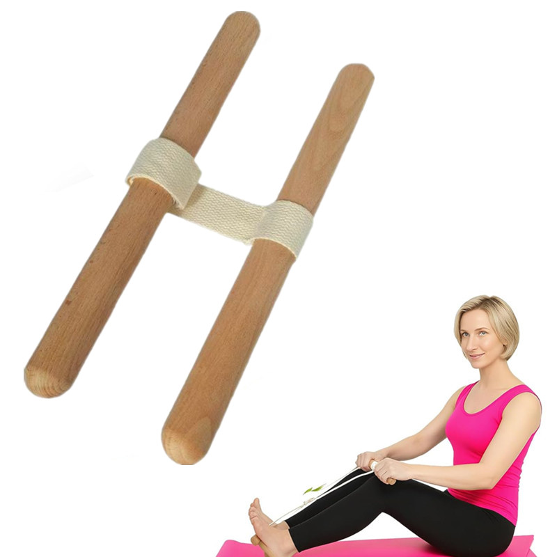 Yoga Fitness Usa - Hamstring-strekker, verstelbare flexband voor pijnverlichting, yoga,