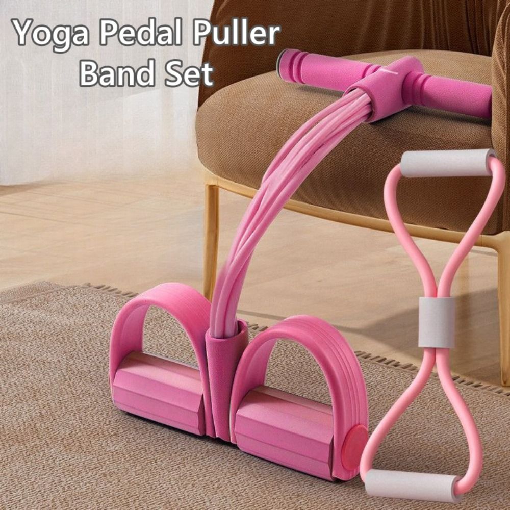 Yoga Fitness At Home - Weerstandsbanden met 6 buizen, set met