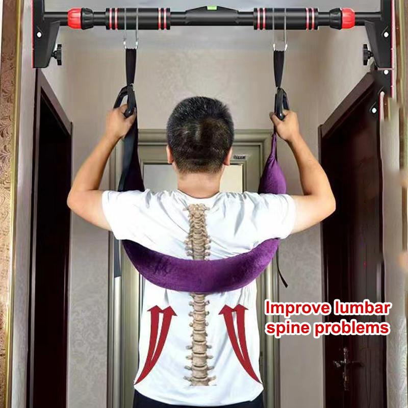 Weight Lifting Belt - Homegym Lumbale Tractieband Verstelbare Horizontale Staaf
