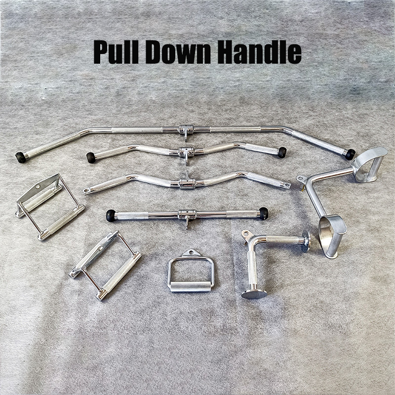 Lat Pulldown Bar - Lat Pulldown Bar Fitnesshandvat Massief gegalvaniseerd