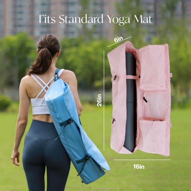 Yoga Fitness Usa - Yogatas, opbergtas voor yogamat, met verstelbare