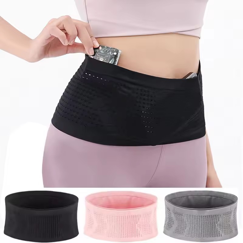 Weight Lifting Belt - Naadloze onzichtbare hardloopheuptas Gymtassen Lichtgewicht onzichtbare
