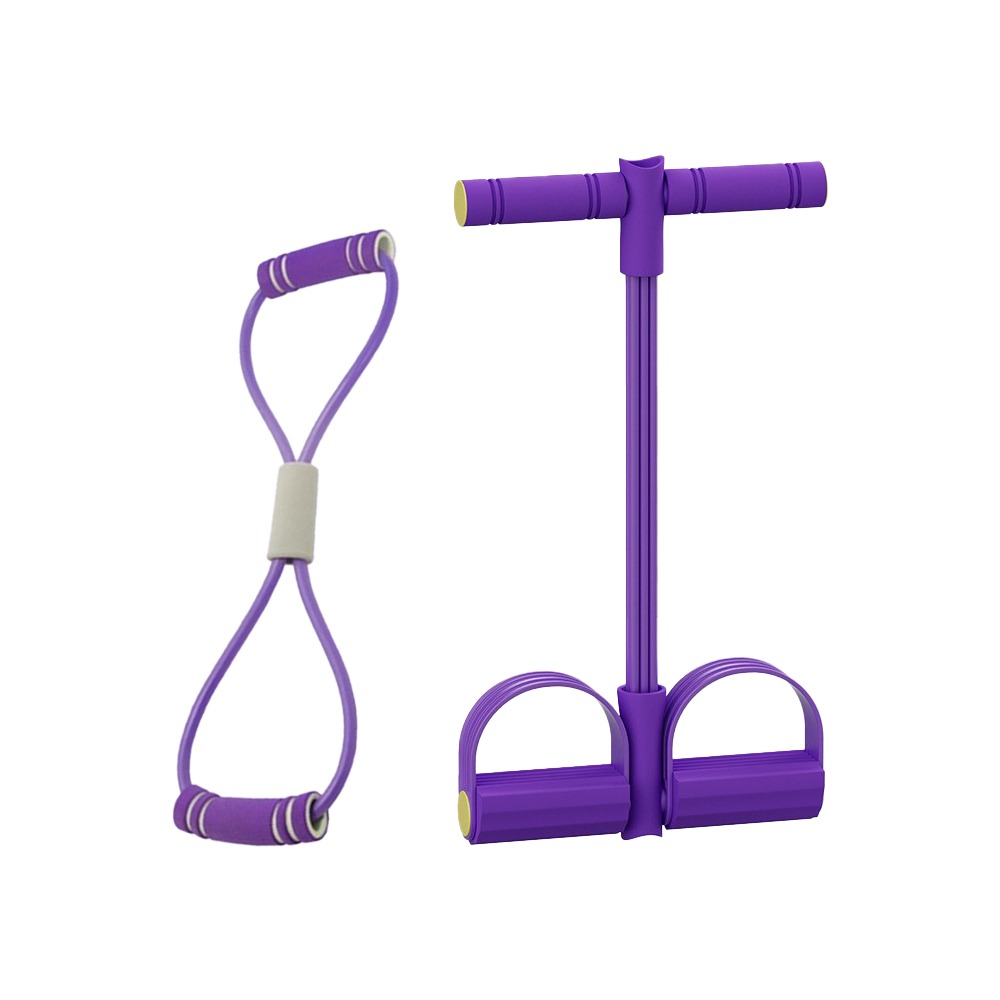 Yoga Fitness At Home - Weerstandsbanden met 6 buizen TPE met