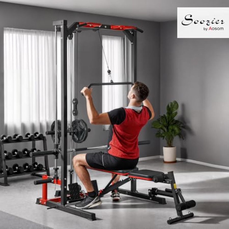 Power Cage Smith Machine Multi - Lat Pulldown Bar recensie en prijs