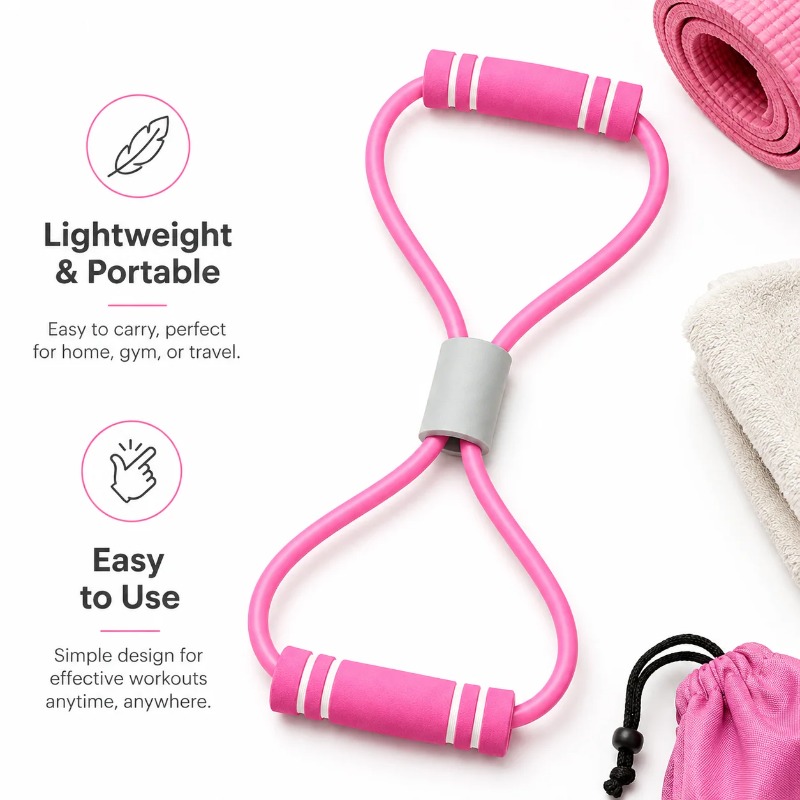 Resistance bands met foam, spo - Yoga Fitness At Home recensie en prijs