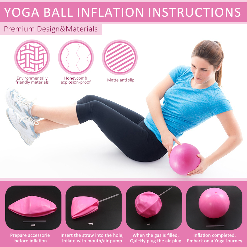 Pilates Bal Weerstandsbanden G - Yoga Fitness At Home recensie en prijs