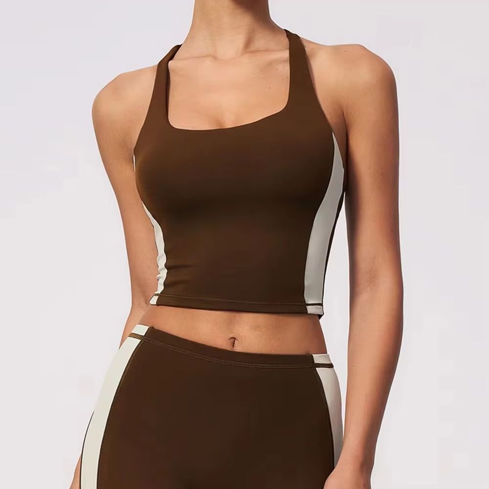 Dames Halter Color Block Gevoe - Yoga Blocks recensie en prijs