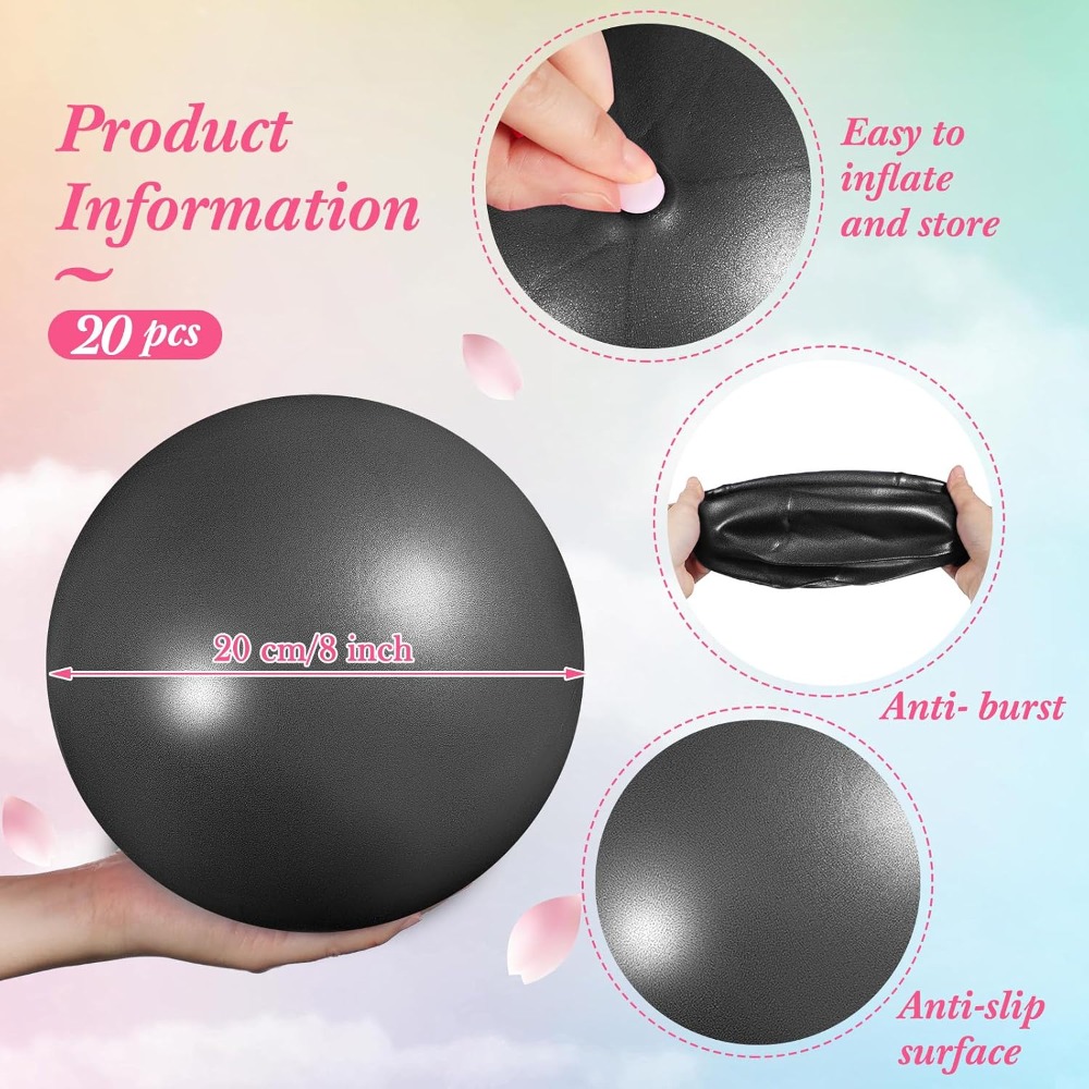 20 stuks 9 inch mini yogaballe - Yoga Fitness At Home recensie en prijs
