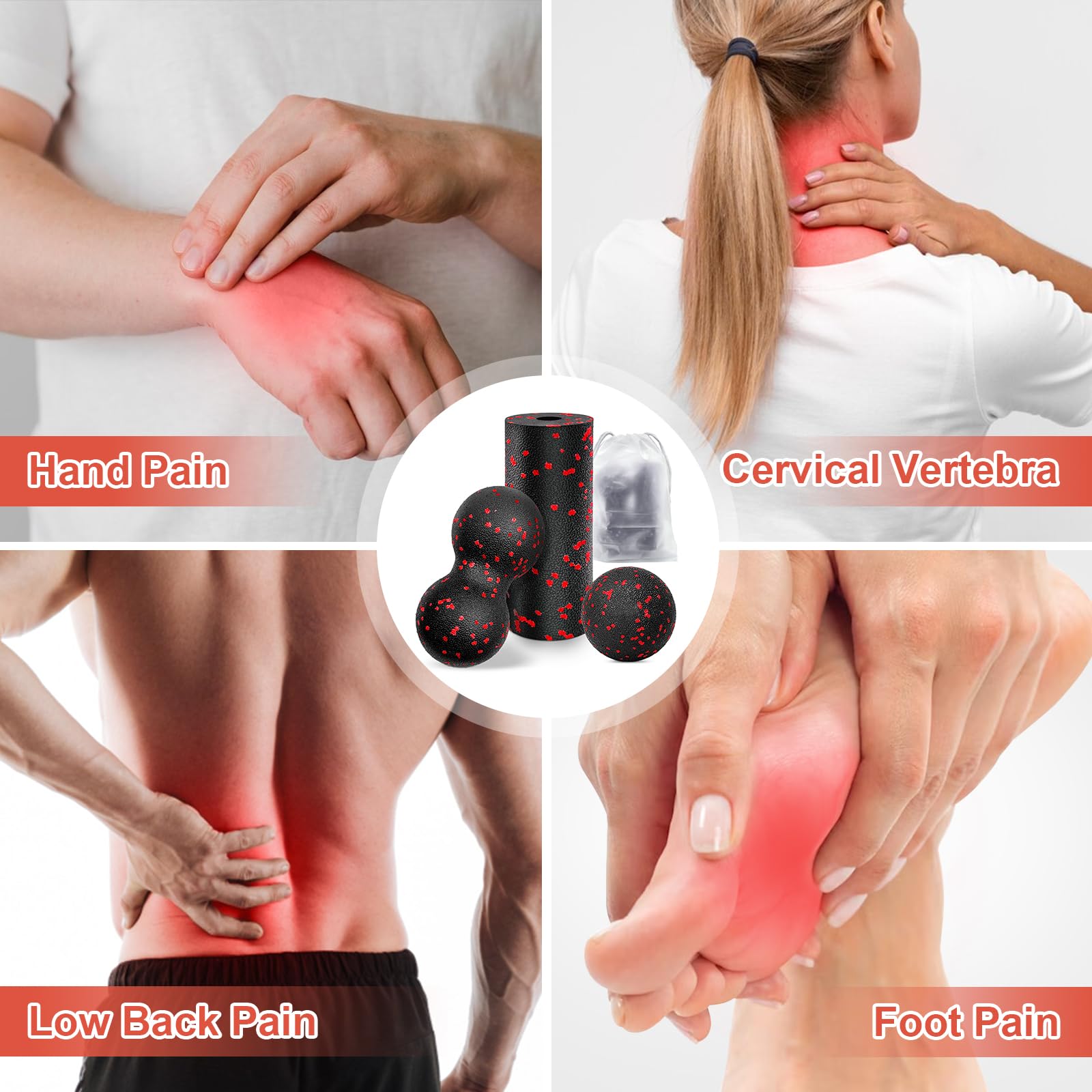 Holle Yoga Roller Massage Pind - Yoga Fitness Body recensie en prijs