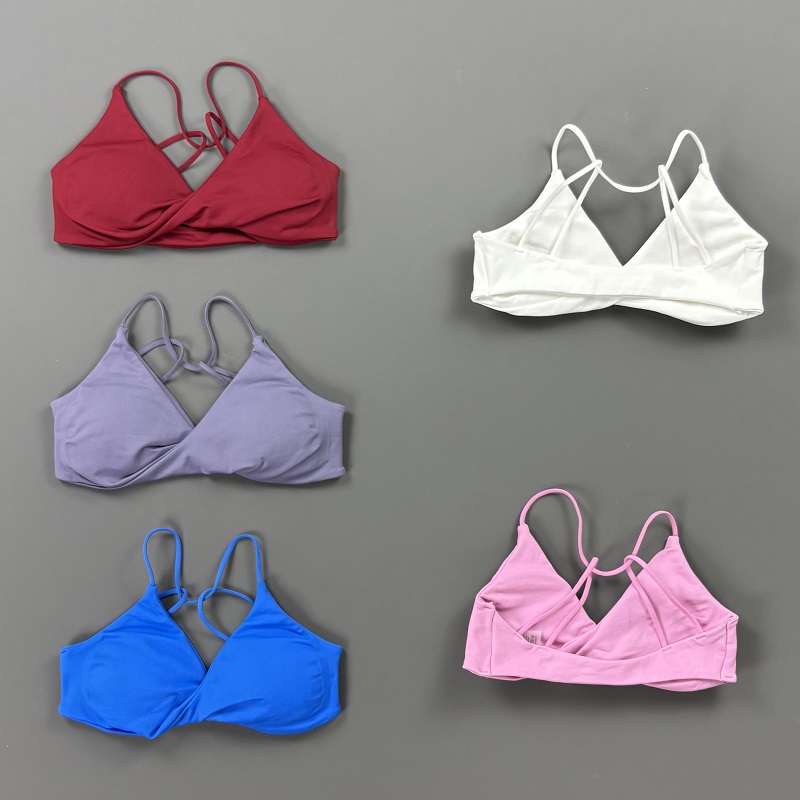 Sportbeha voor dames, V-hals,  - Yoga Fitness Body recensie en prijs