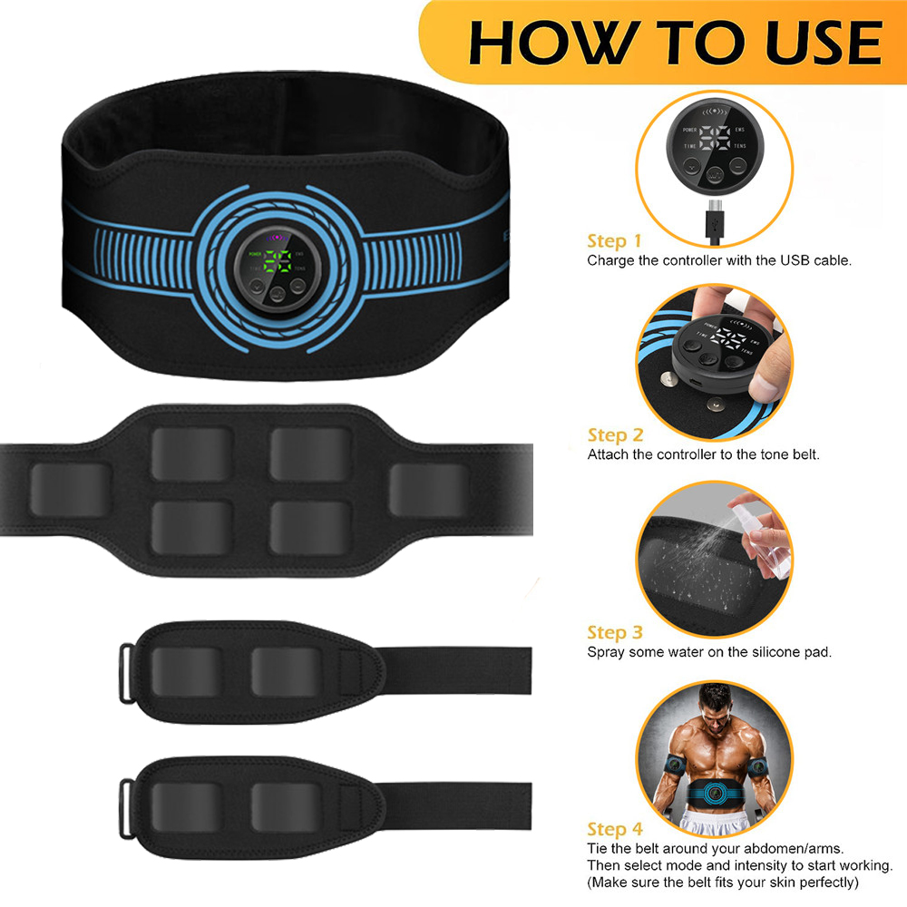 USB Oplaadbare Buikspier Train - Weight Lifting Belt recensie en prijs