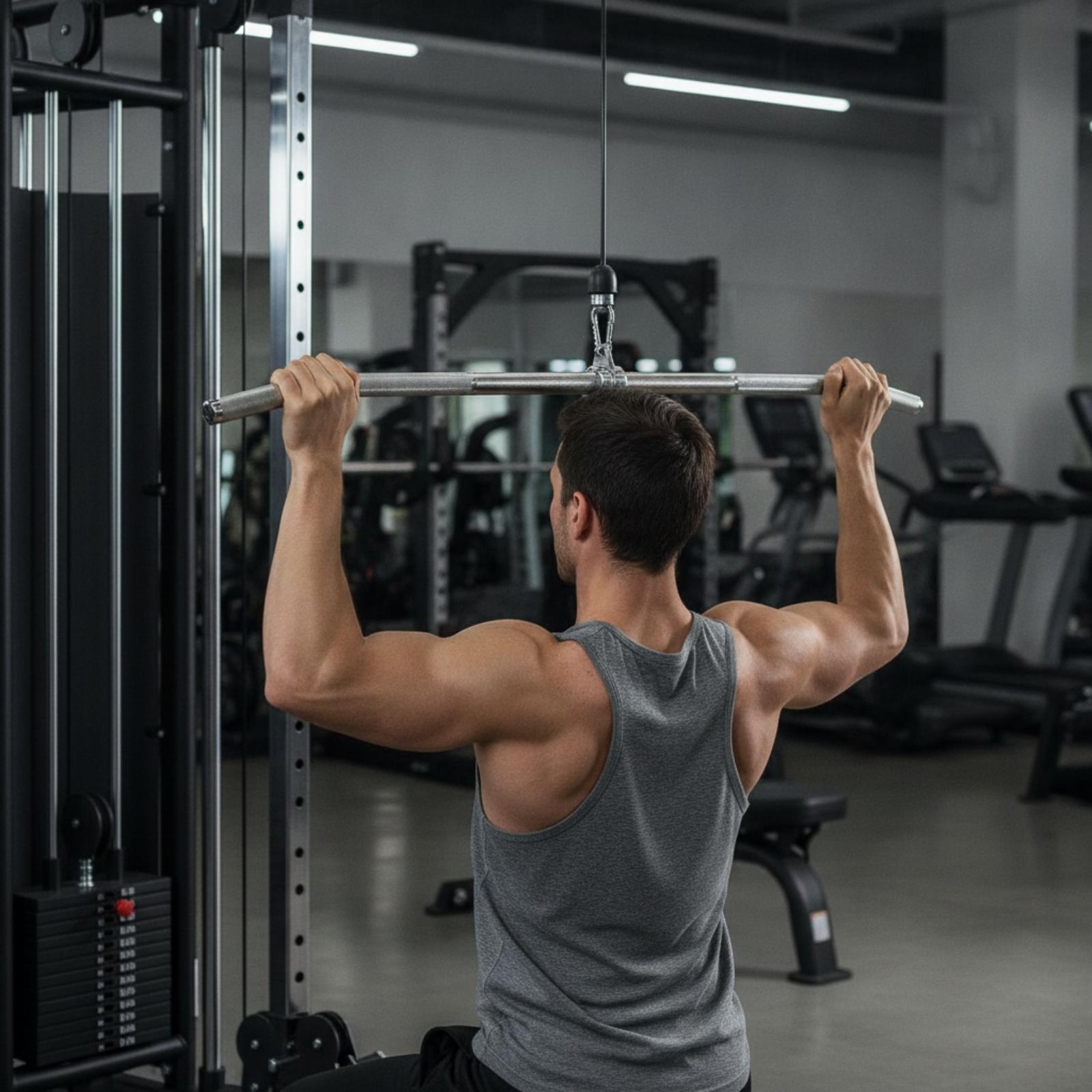 Lat Pulldown Bar van roestvrij - Lat Pulldown Bar recensie en prijs