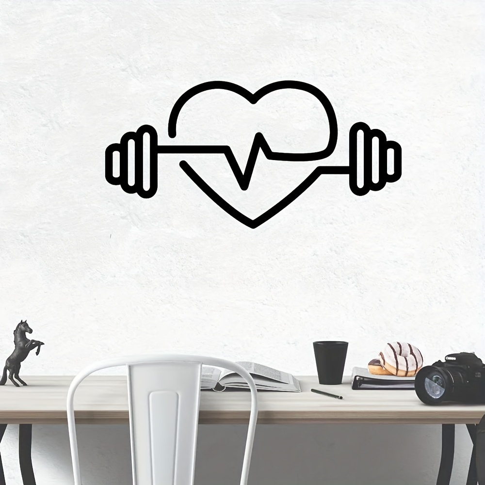 Grote hartvormige halter wandd - Yoga Fitness Health recensie en prijs