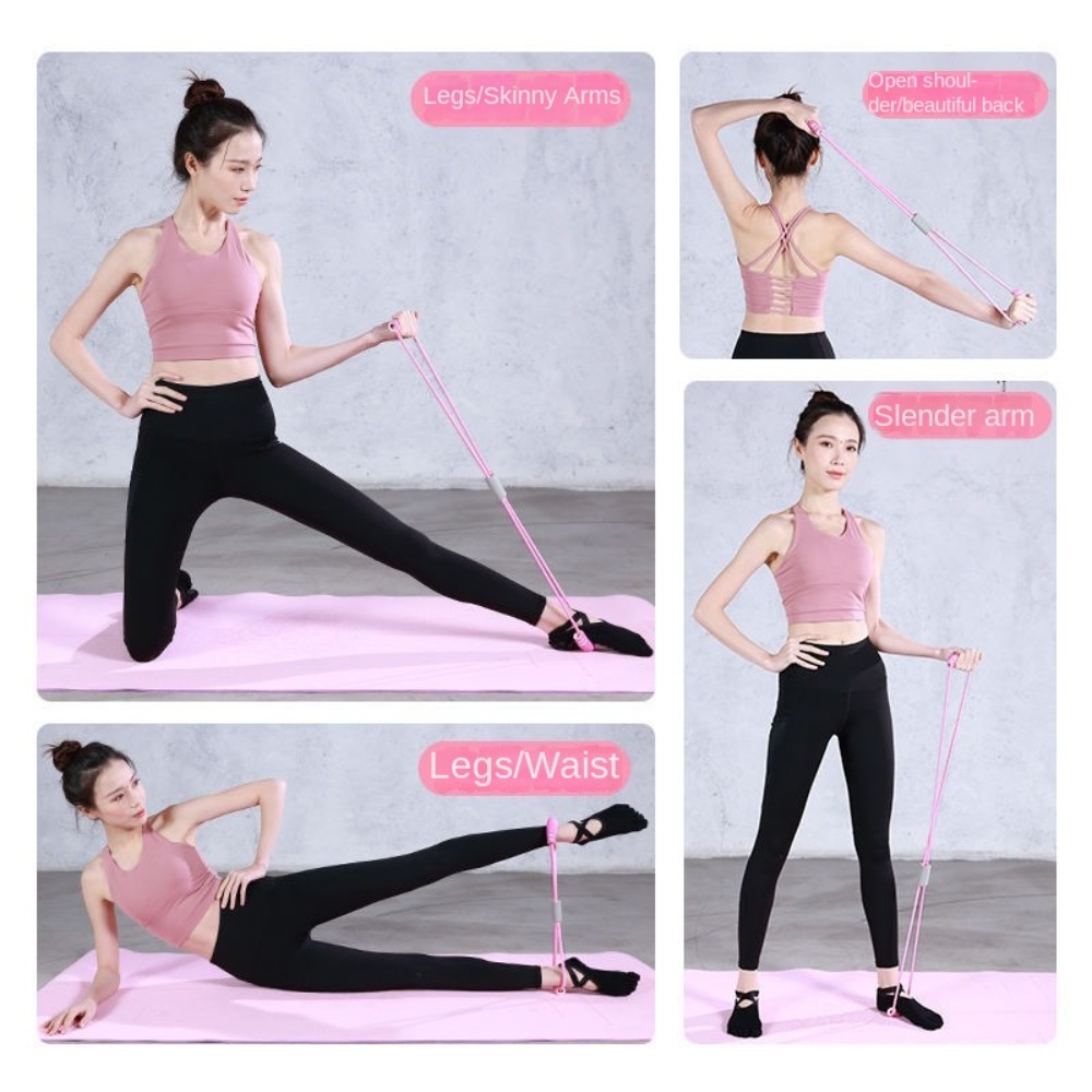Weerstandsbanden met 6 buizen  - Yoga Fitness At Home recensie en prijs